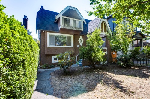 3888 15Th Avenue W, Vancouver, BC - Outdoor With Balcony