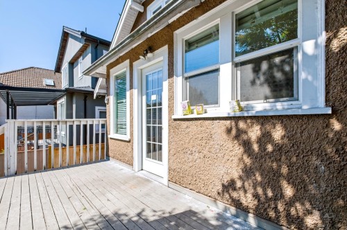 3888 15Th Avenue W, Vancouver, BC - Outdoor With Deck Patio Veranda With Exterior