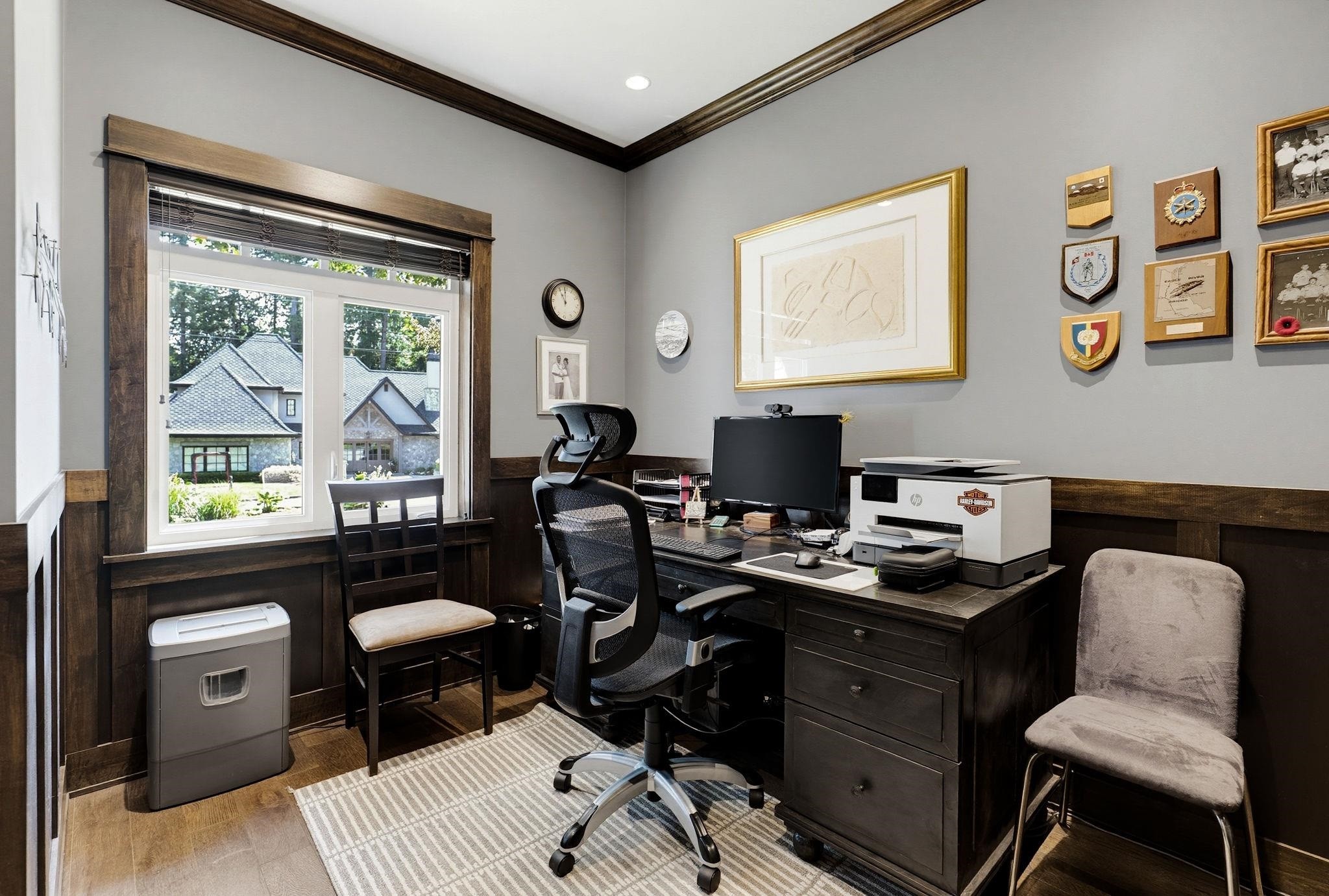 930 Selkirk Crescent, Coquitlam, BC - Indoor Photo Showing Office