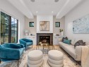 4090 Maple Crescent, Vancouver, BC  - Indoor Photo Showing Living Room With Fireplace 