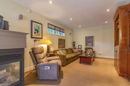 358 14Th Street E, North Vancouver, BC - Indoor Photo Showing Living Room With Fireplace