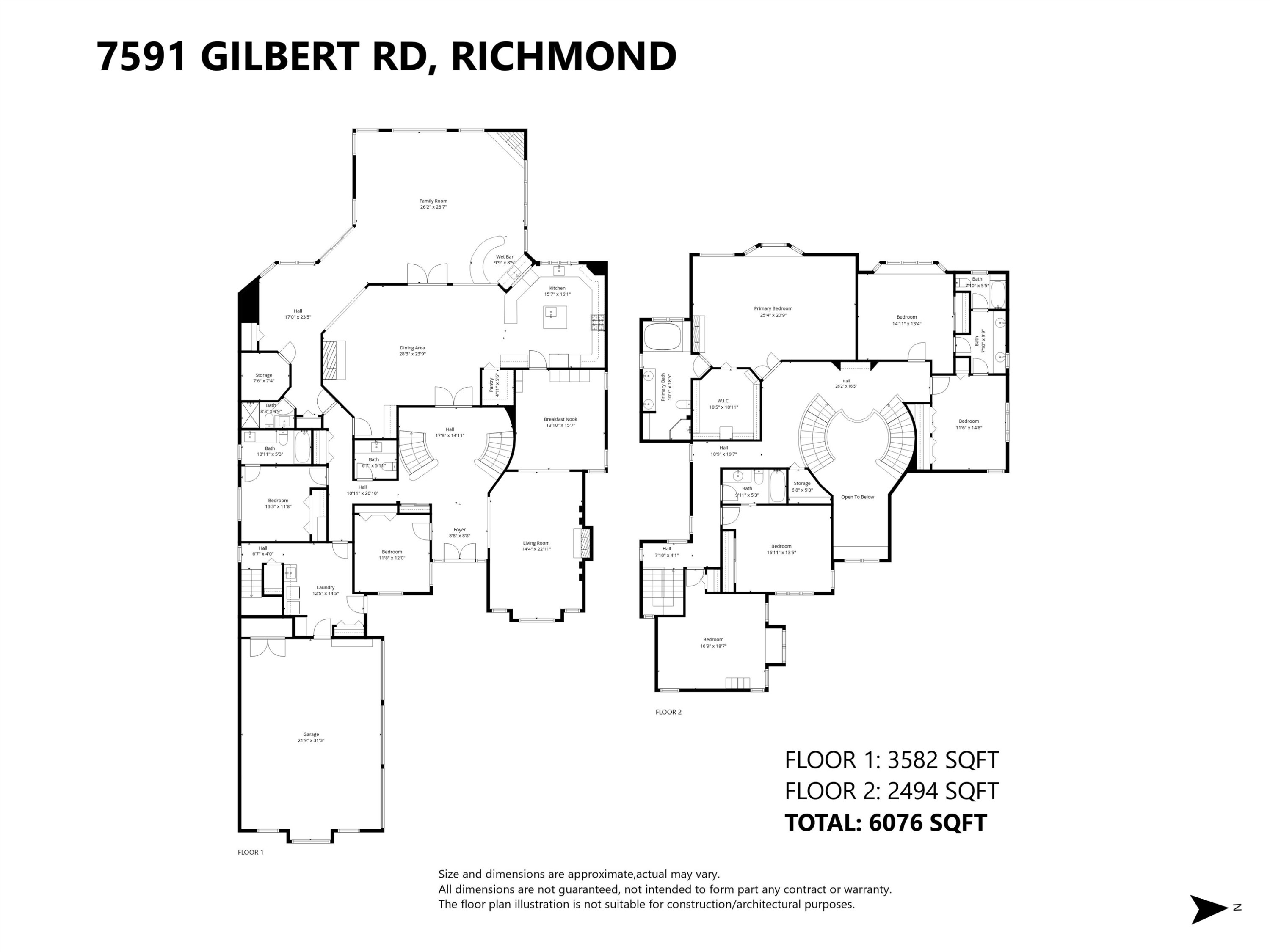 7591 Gilbert Road, Richmond, BC