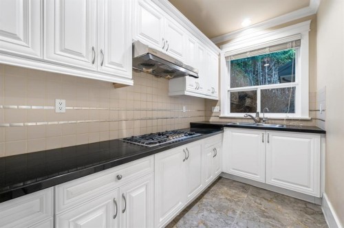 9871 Pigott Road, Richmond, BC - Indoor Photo Showing Kitchen With Double Sink