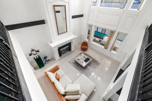 9871 Pigott Road, Richmond, BC - Indoor Photo Showing Other Room With Fireplace