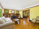 3035 5Th Avenue W, Vancouver, BC  - Indoor Photo Showing Living Room With Fireplace 