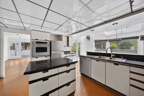 1975 18Th Avenue W, Vancouver, BC - Indoor Photo Showing Kitchen With Double Sink