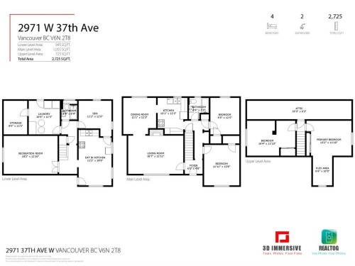 2971 37Th Avenue W, Vancouver, BC 