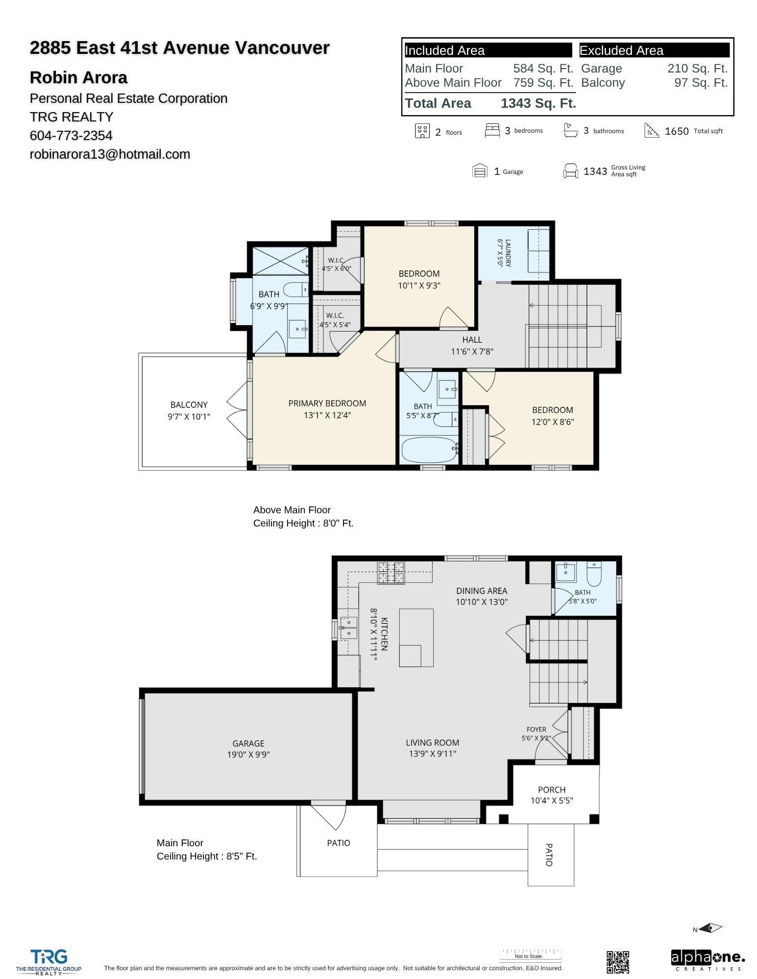 2885 41St Avenue E, Vancouver, BC