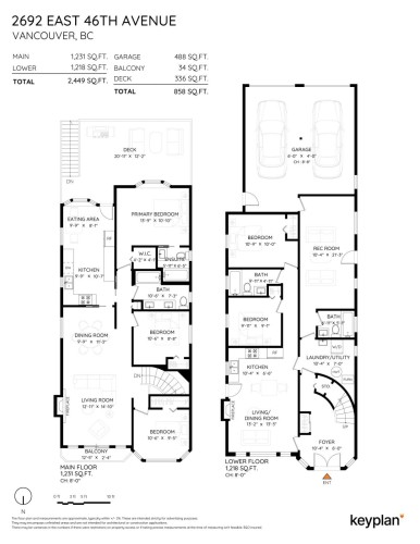 2692 46Th Avenue E, Vancouver, BC 