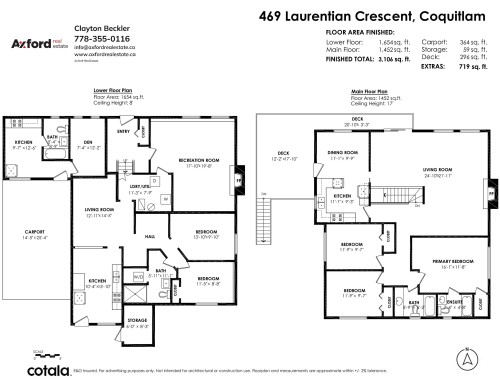 469 Laurentian Crescent, Coquitlam, BC 