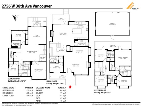 2756 38Th Avenue W, Vancouver, BC 