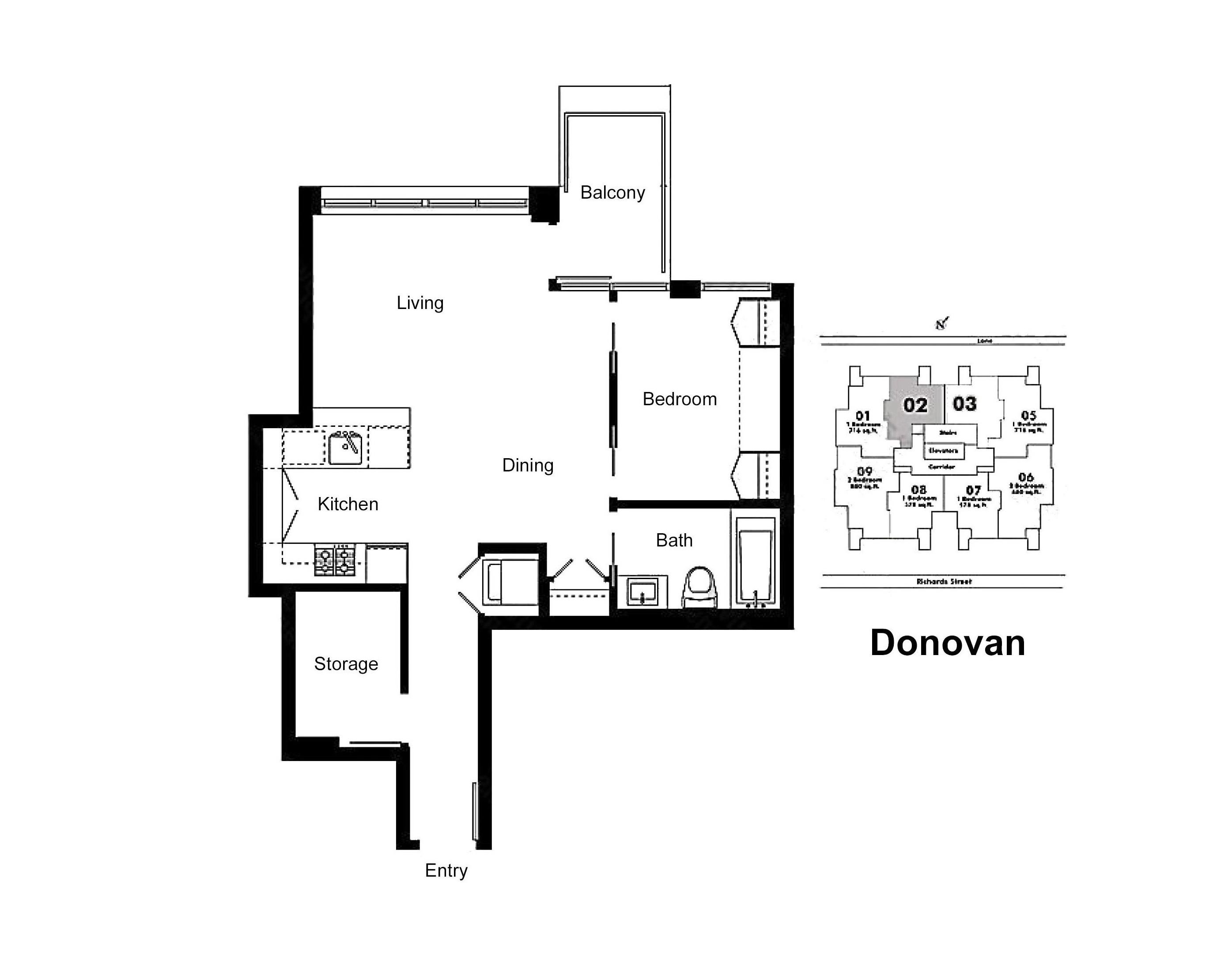 1002-1055 Richards Street, Vancouver, BC