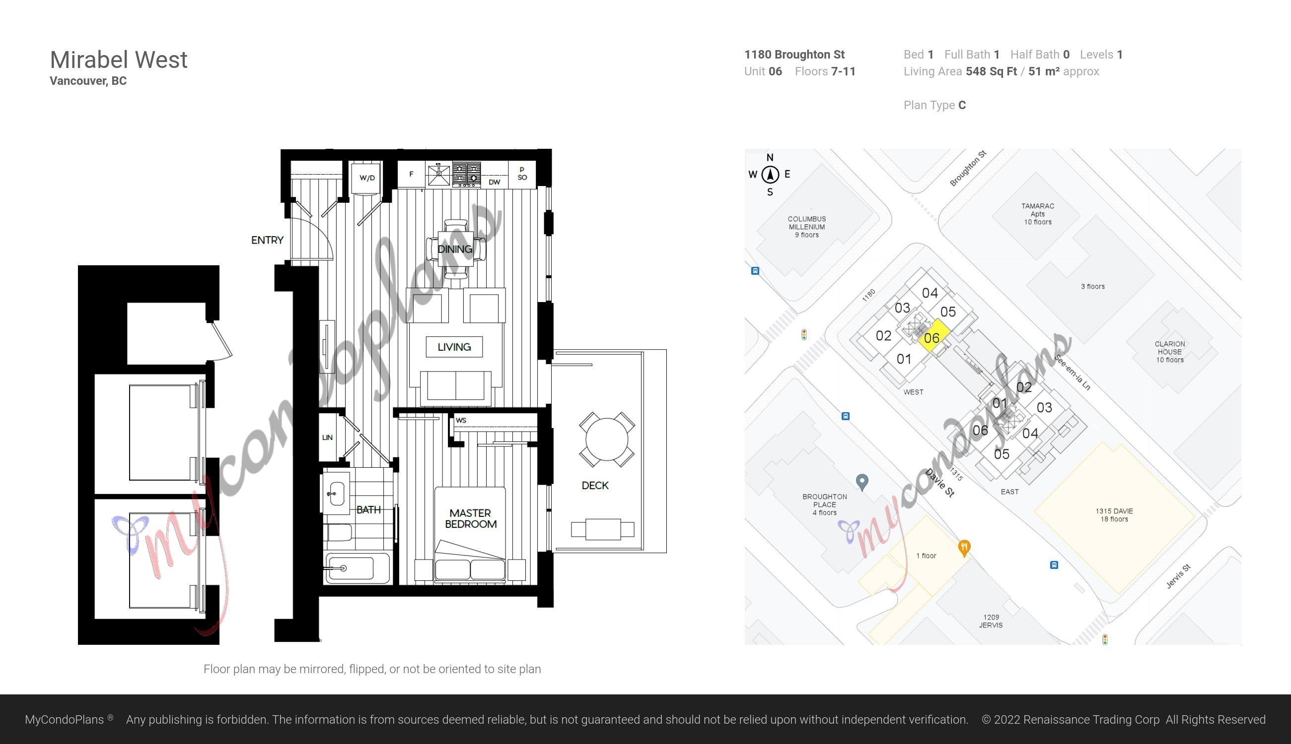 906-1180 Broughton Street, Vancouver, BC