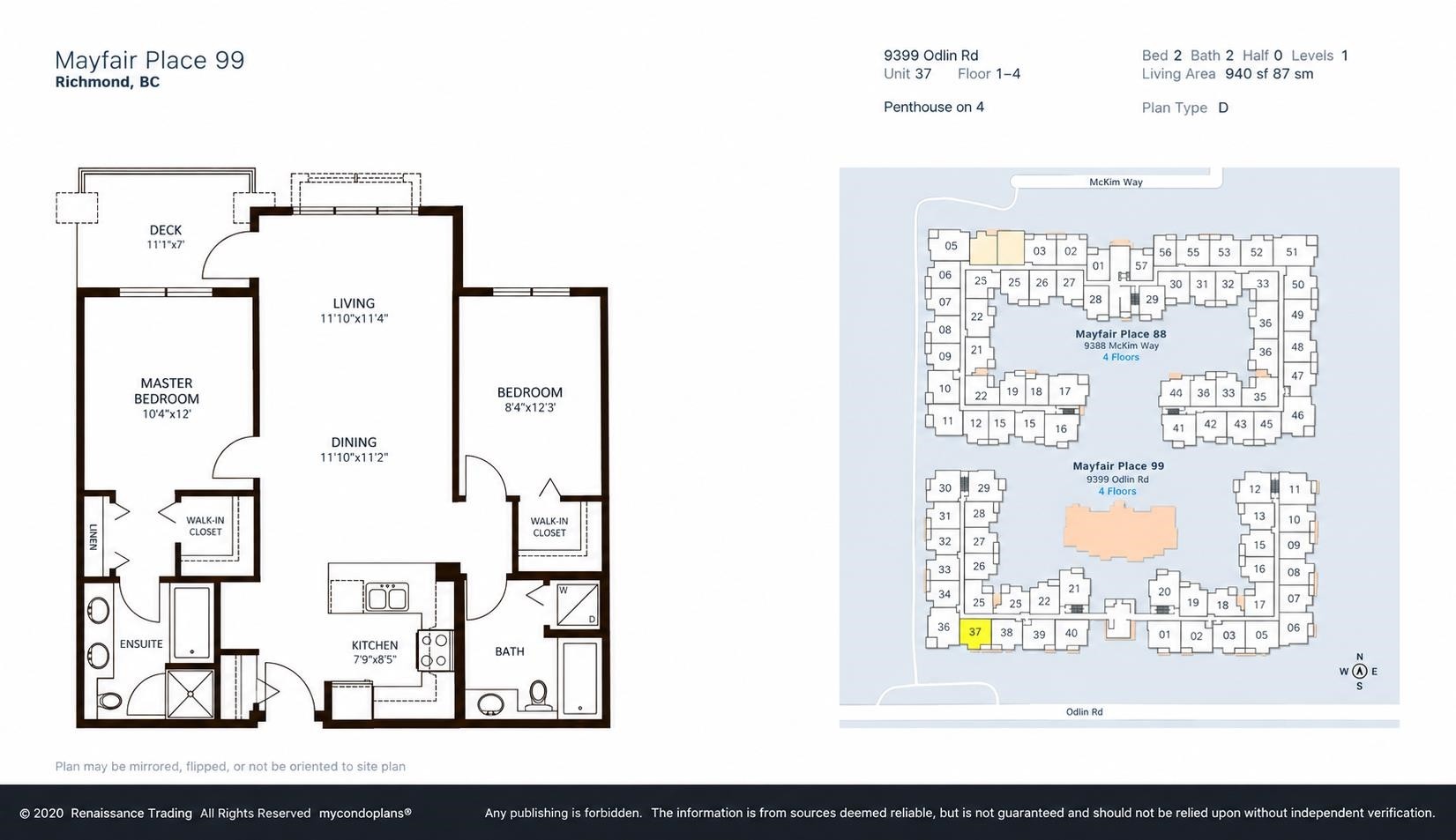 237-9399 Odlin Road, Richmond, BC