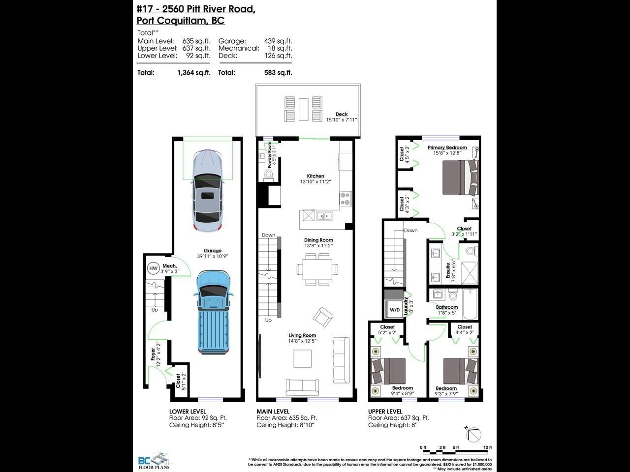 17-2560 Pitt River Road, Port Coquitlam, BC