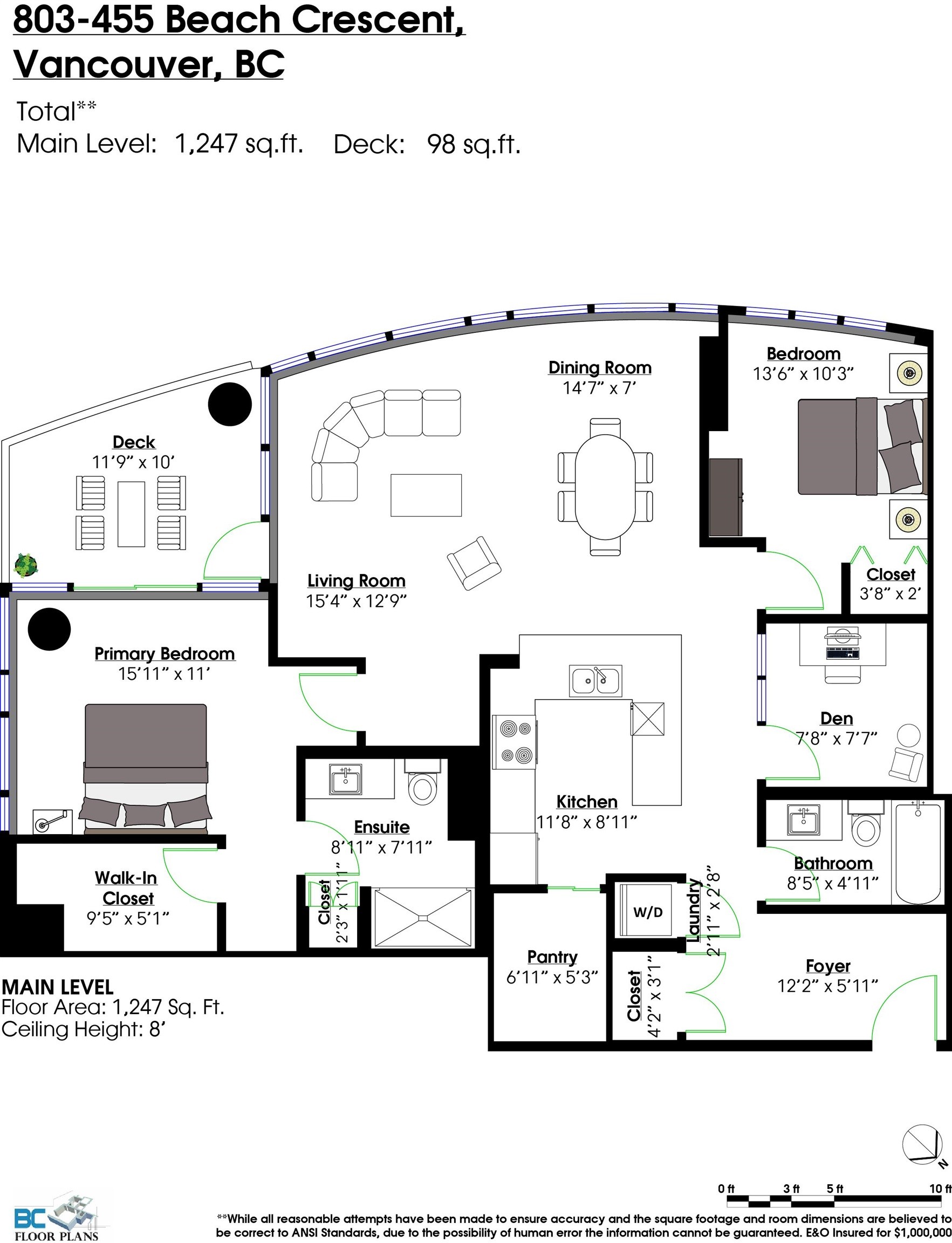 803-455 Beach Crescent, Vancouver, BC