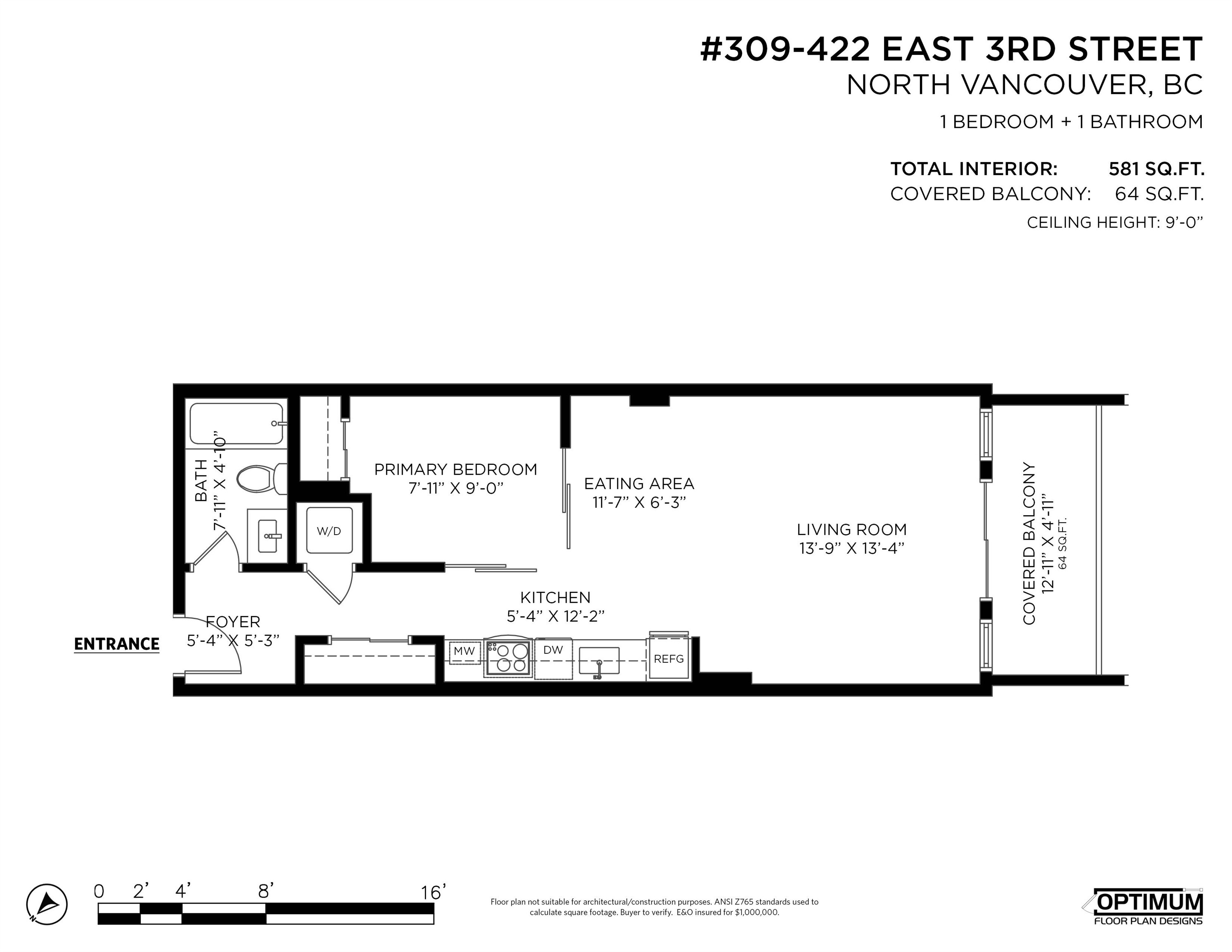 309-422 3Rd Street E, North Vancouver, BC