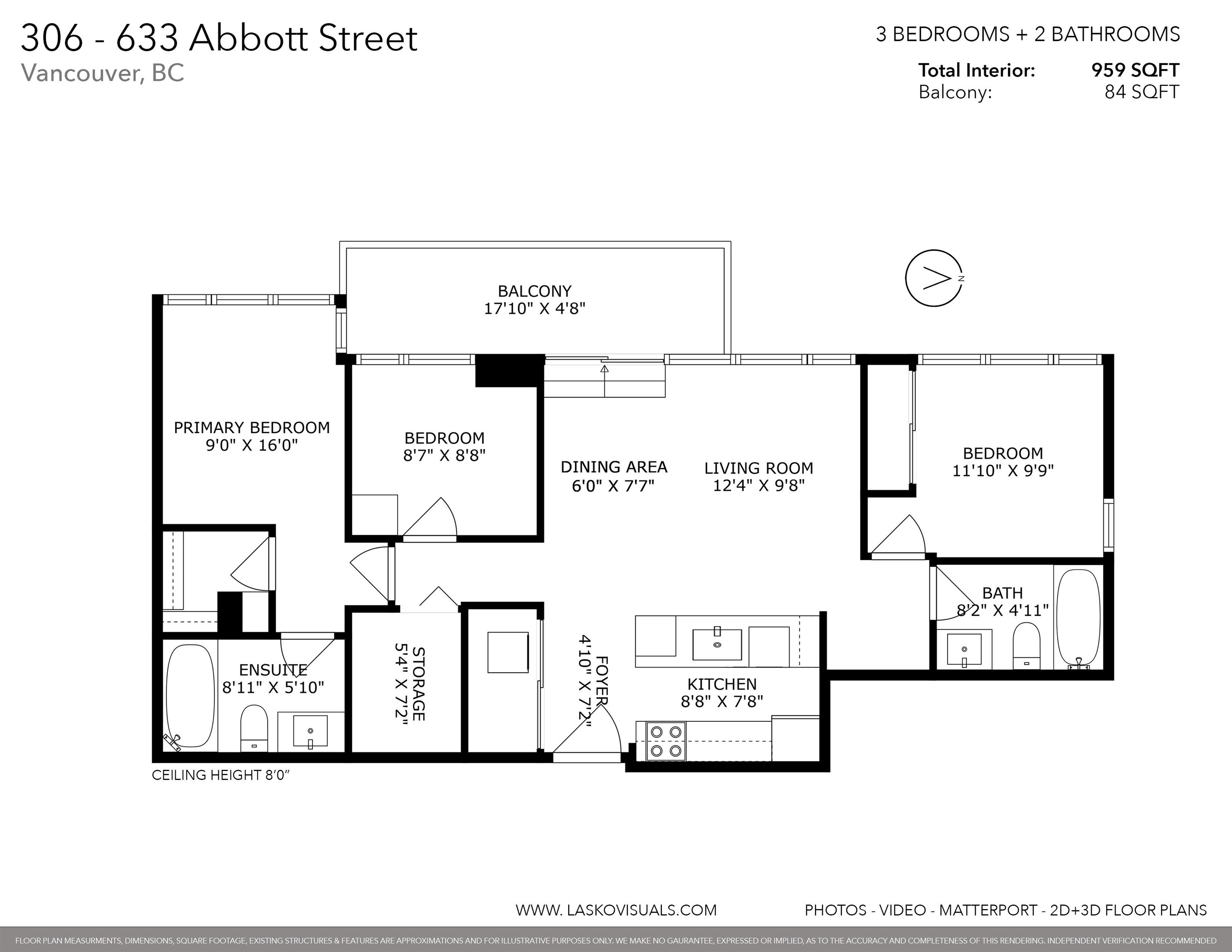 306-633 Abbott Street, Vancouver, BC