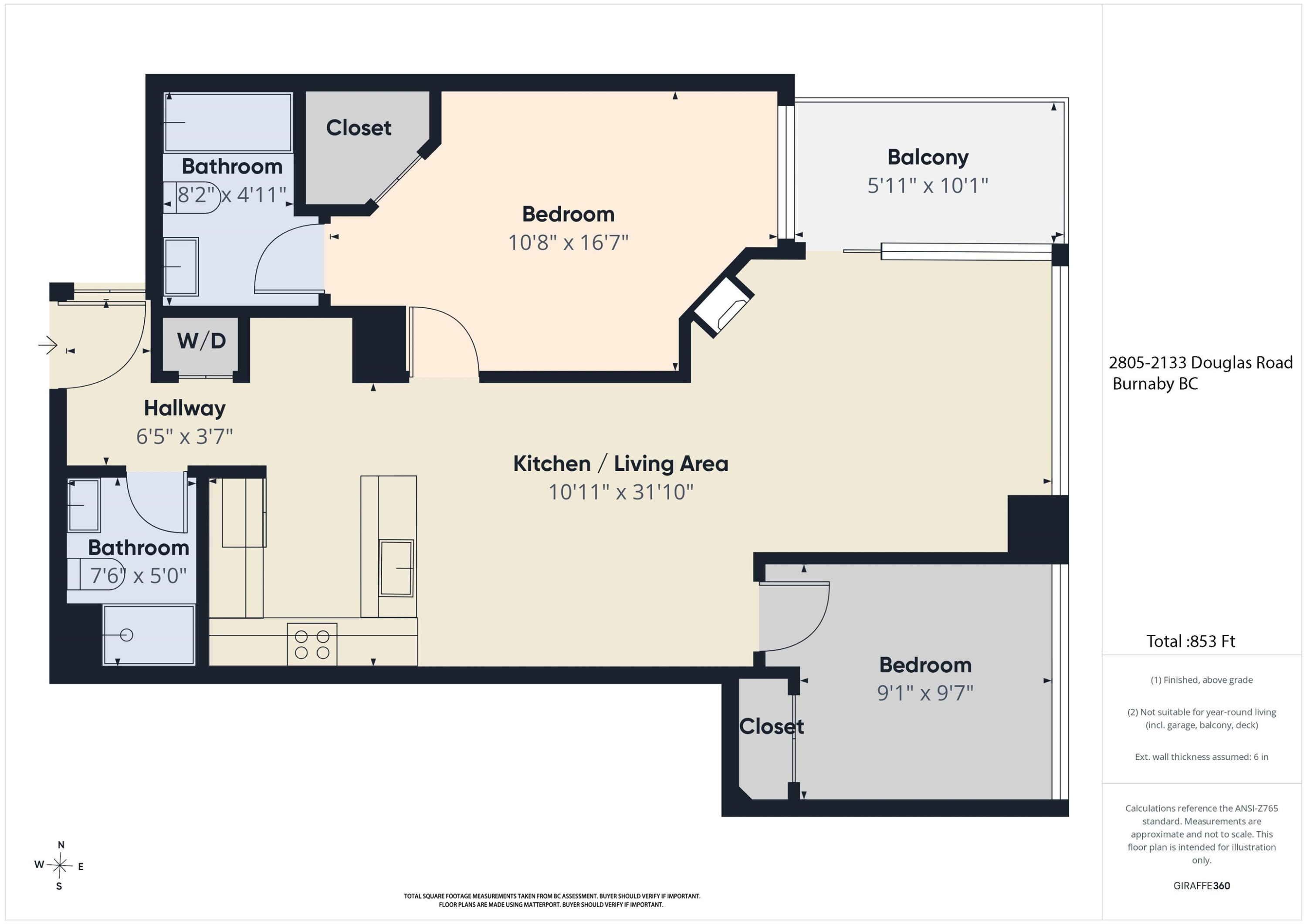 2805-2133 Douglas Road, Burnaby, BC