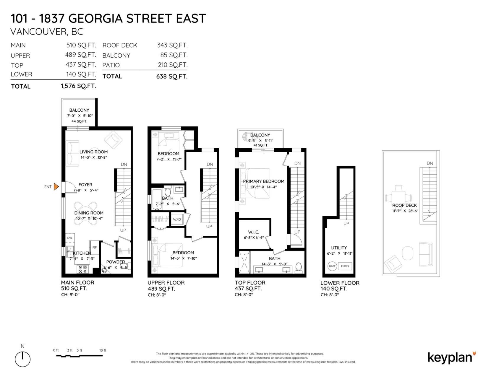 101-1837 Georgia Street E, Vancouver, BC