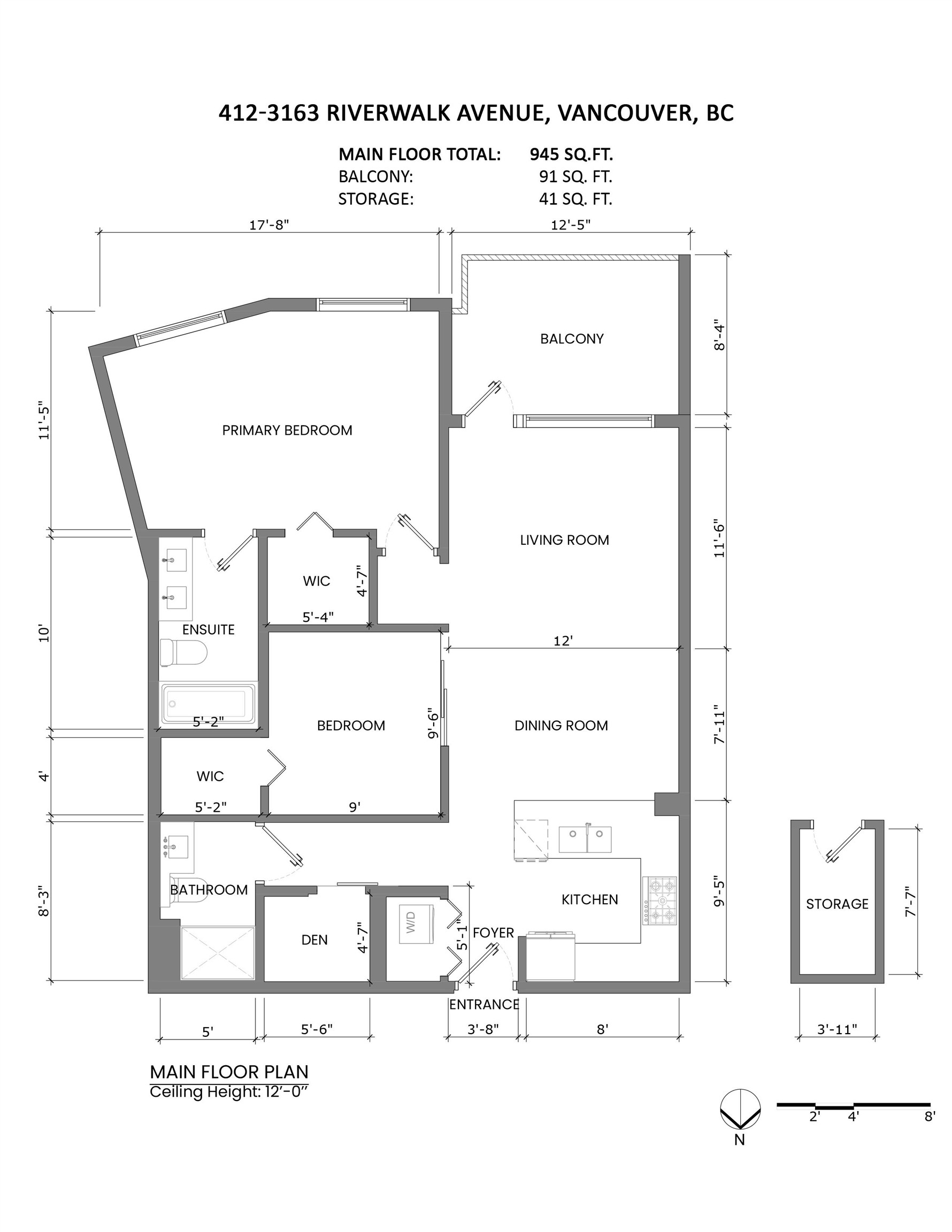 412-3163 Riverwalk Avenue, Vancouver, BC