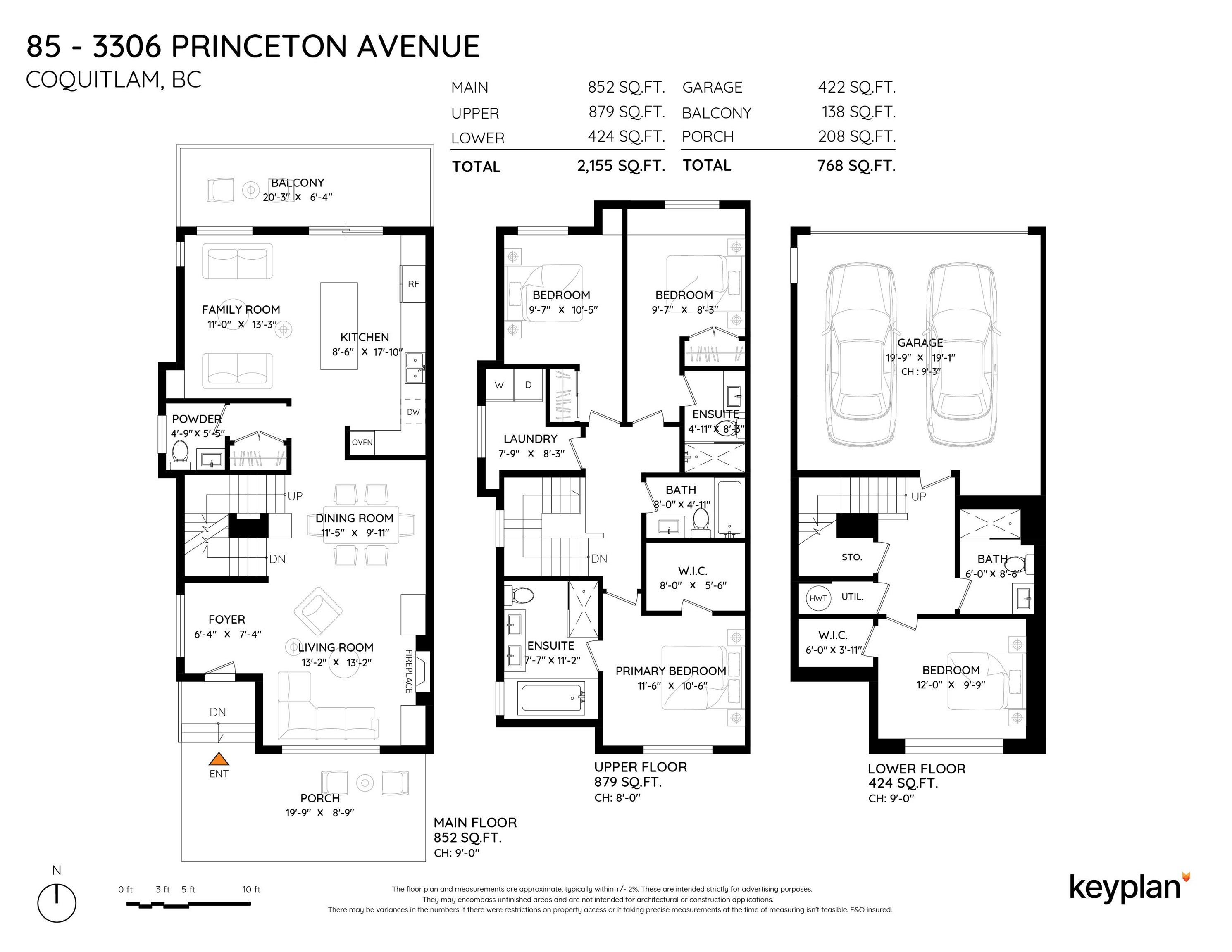 85-3306 Princeton Avenue, Coquitlam, BC