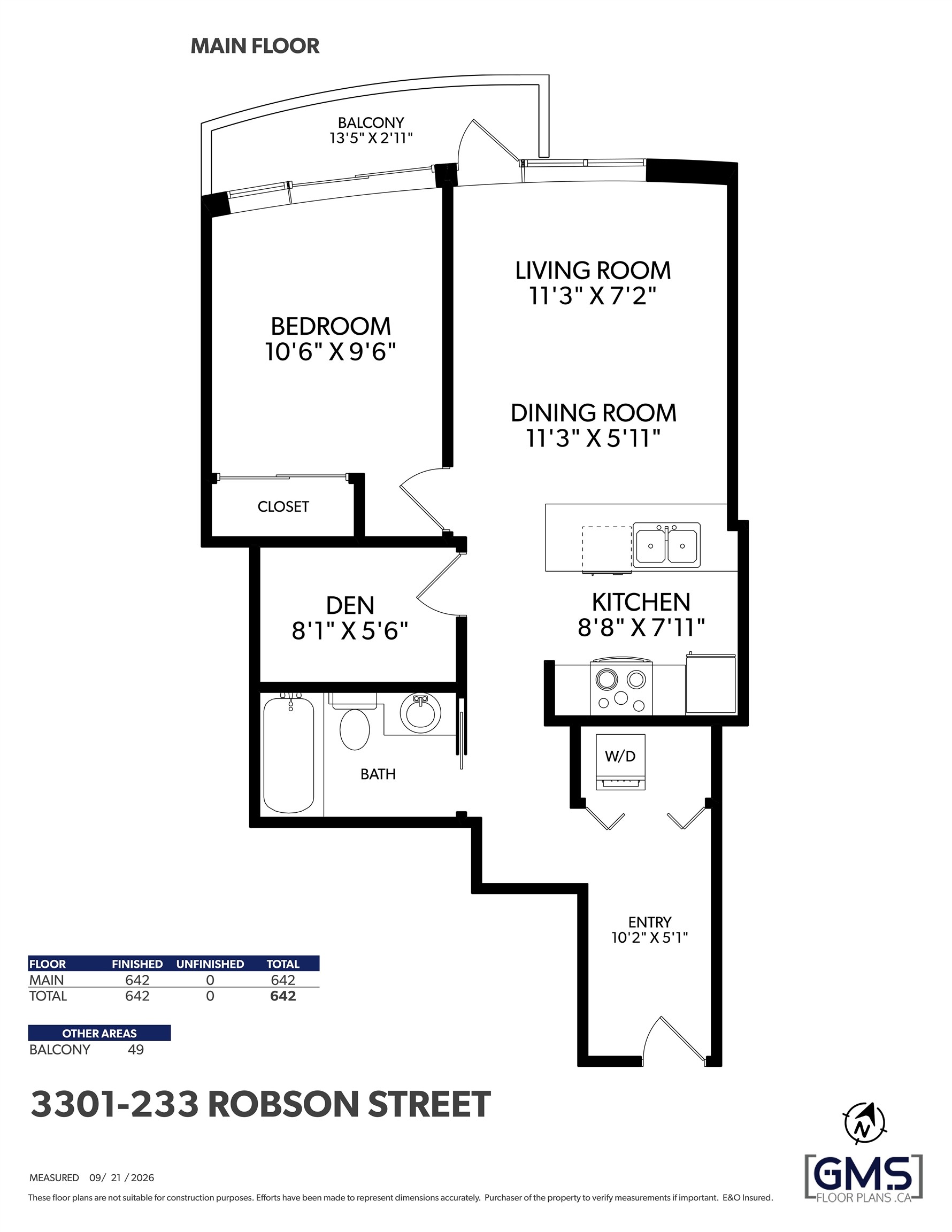 3301-233 Robson Street, Vancouver, BC