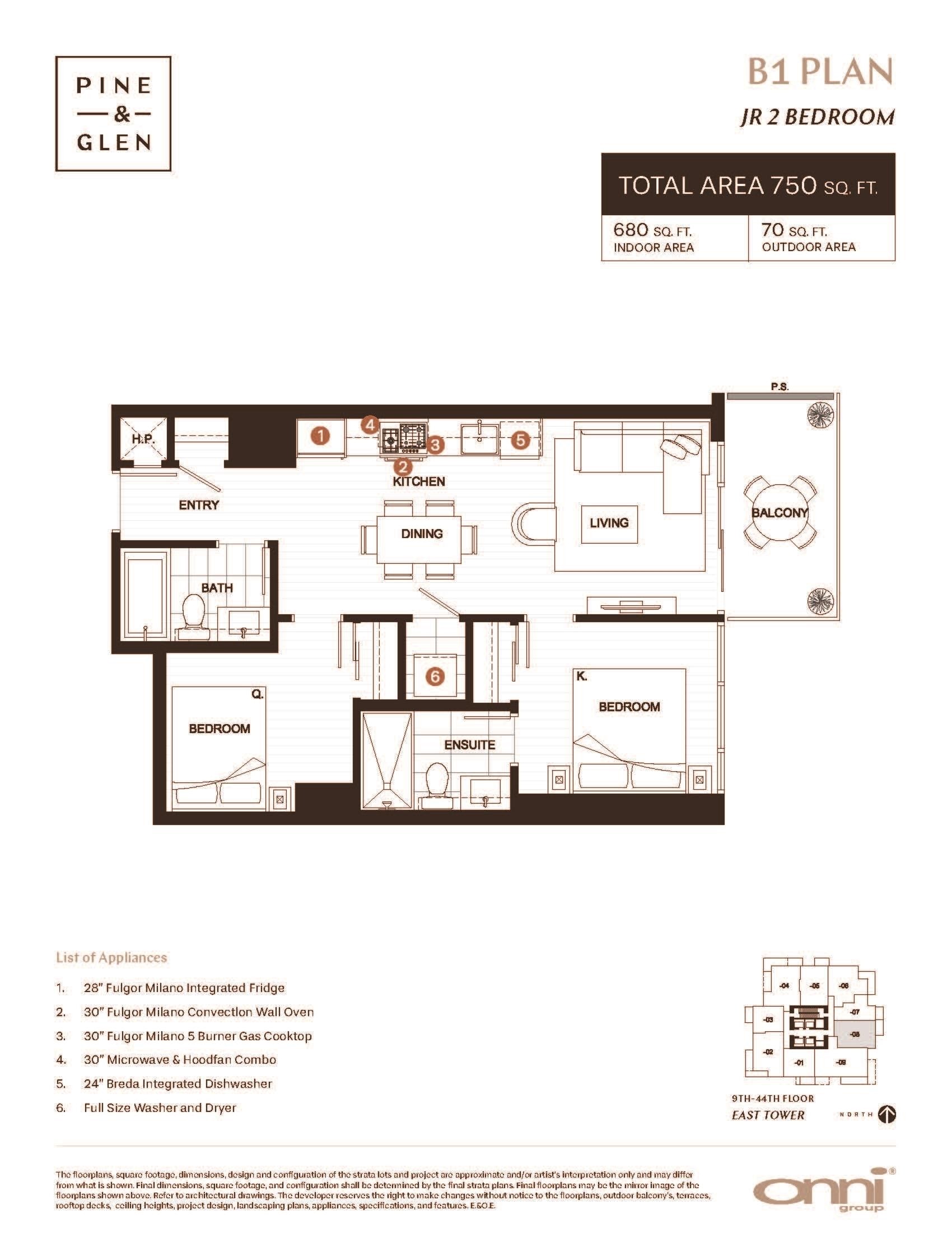 2108-1175 Pinetree Way, Coquitlam, BC