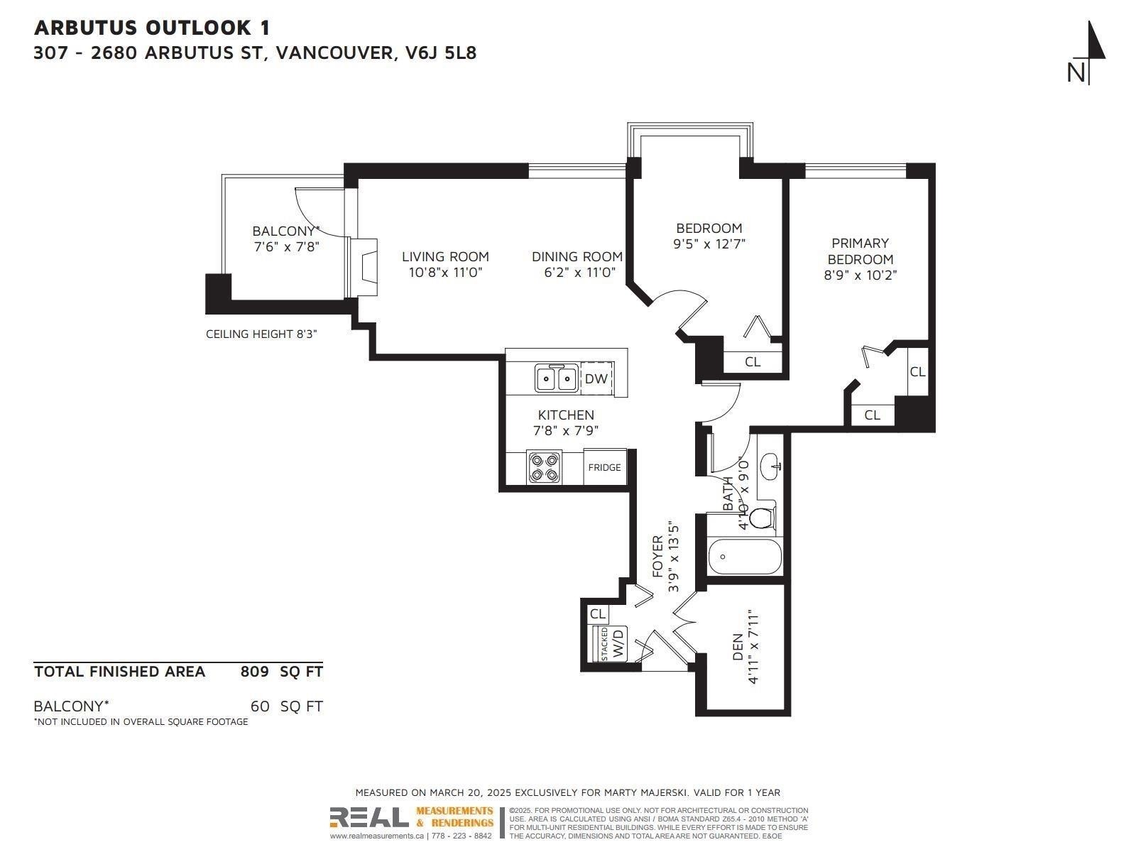 307-2680 Arbutus Street, Vancouver, BC