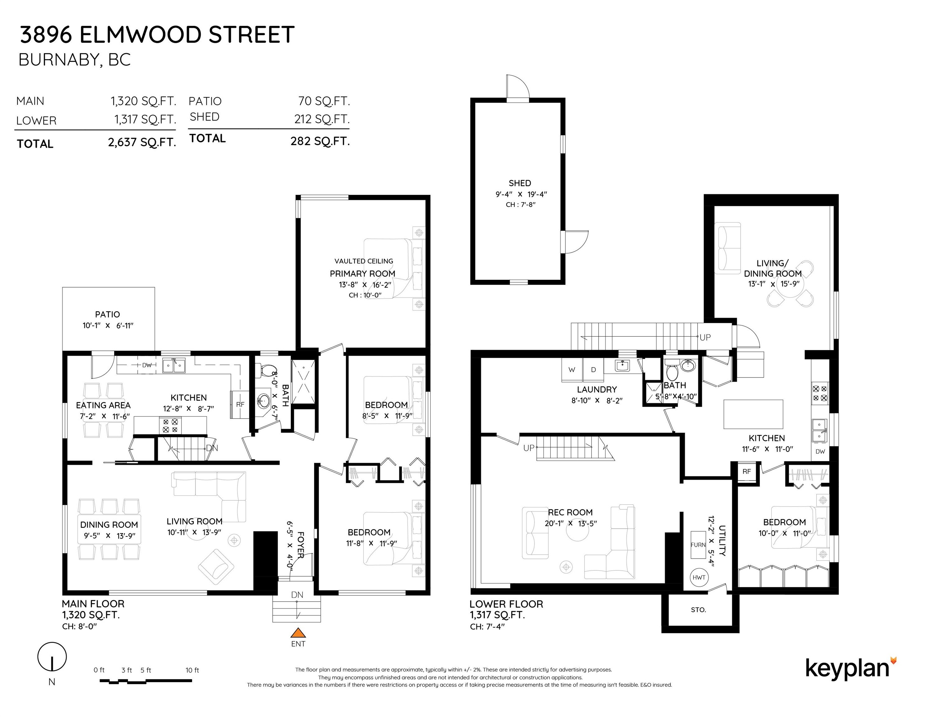 3896 Elmwood Street, Burnaby, BC