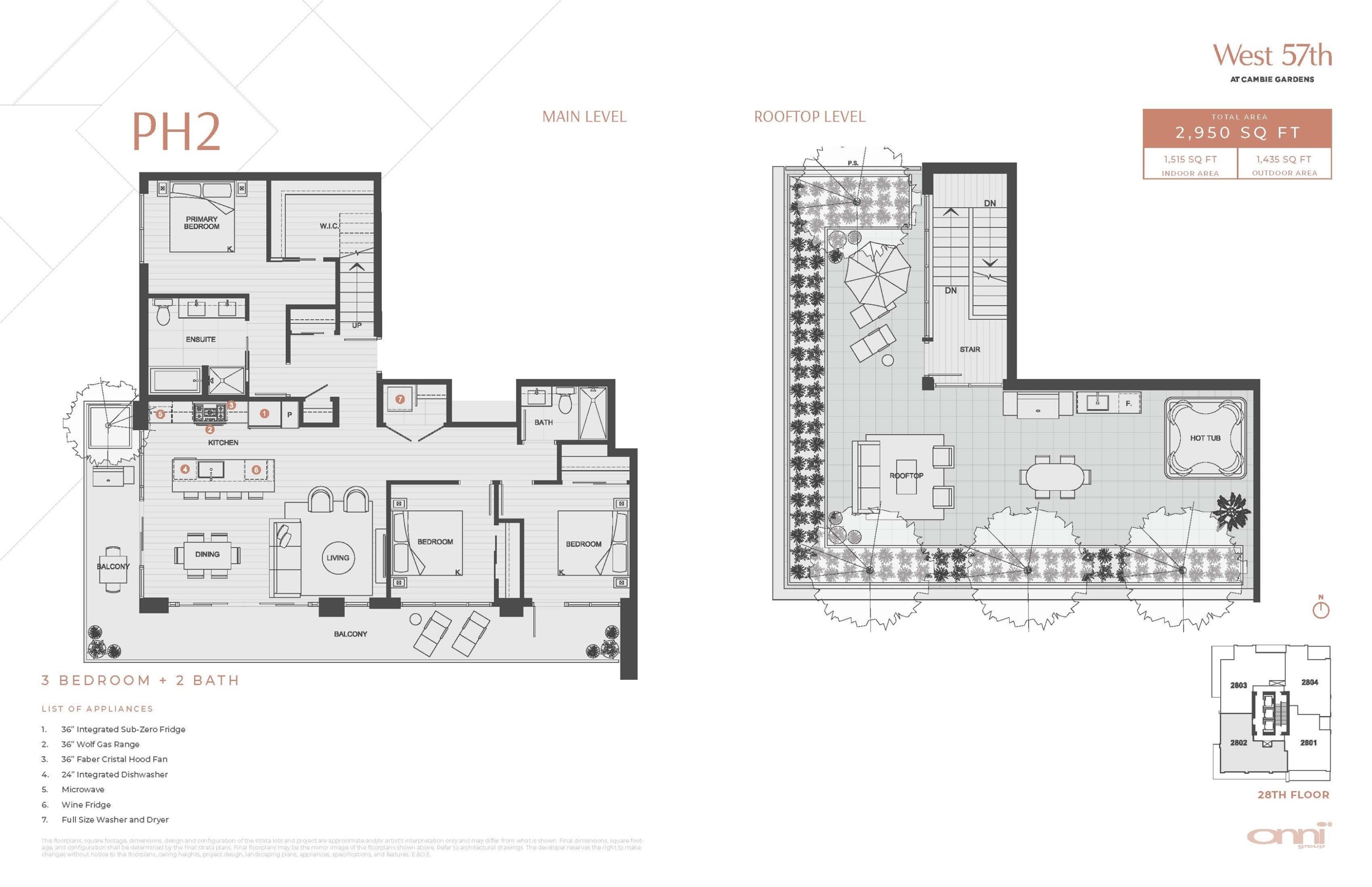 2802-688 57Th Avenue W, Vancouver, BC