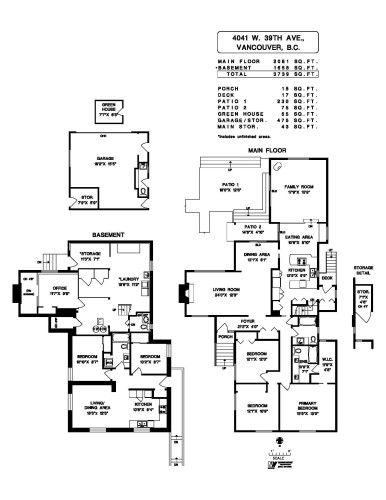 4041 39Th Avenue W, Vancouver, BC 
