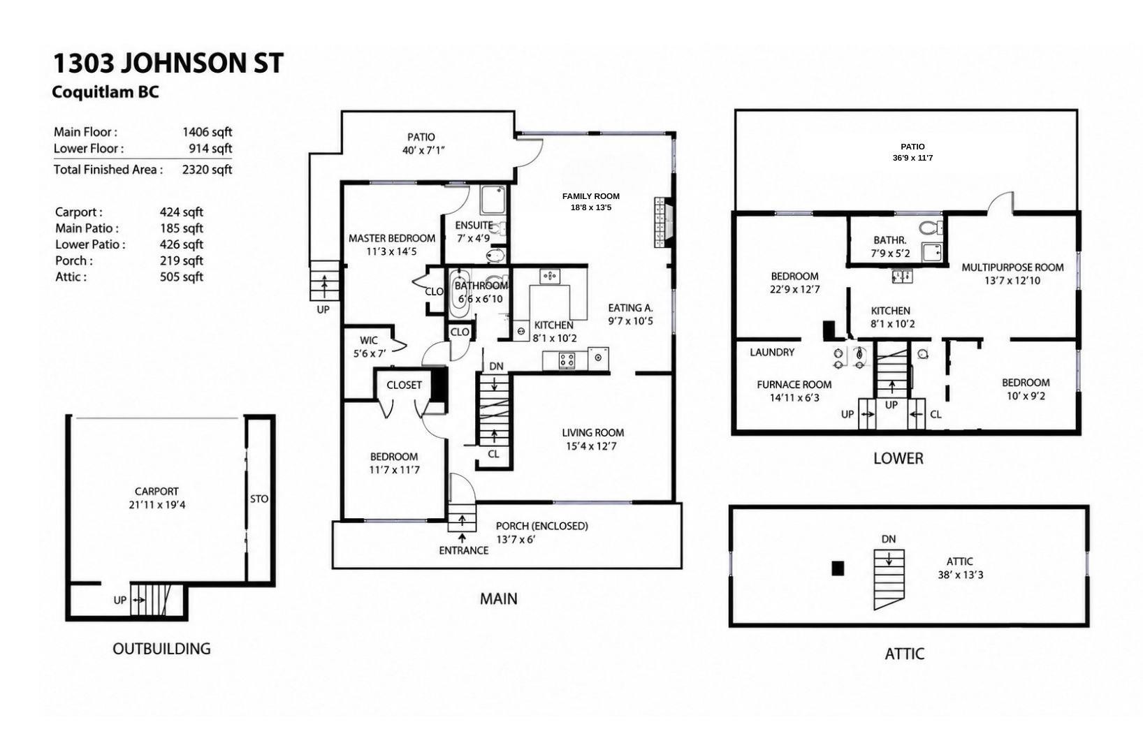 1303 Johnson Street, Coquitlam, BC