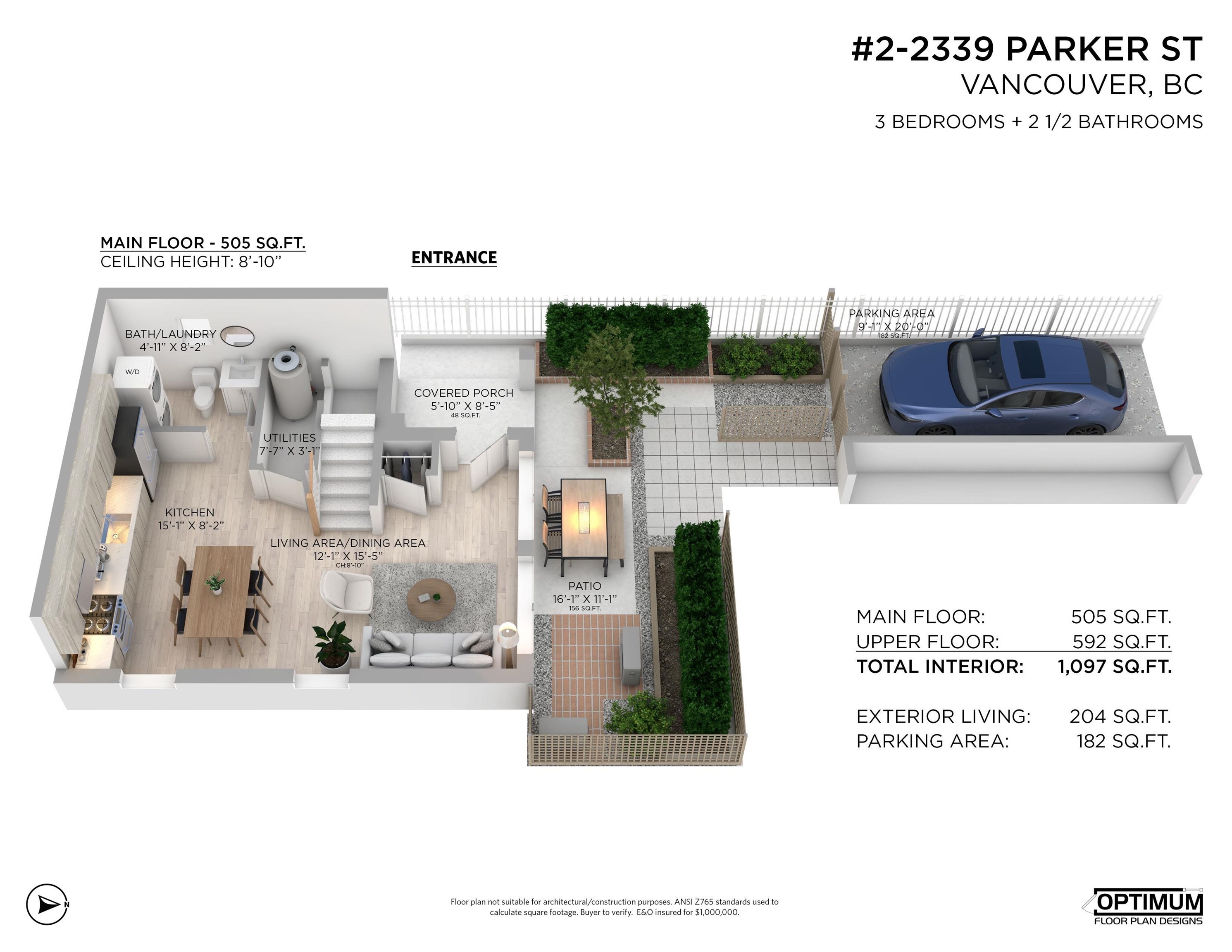 2-2339 Parker Street, Vancouver, BC