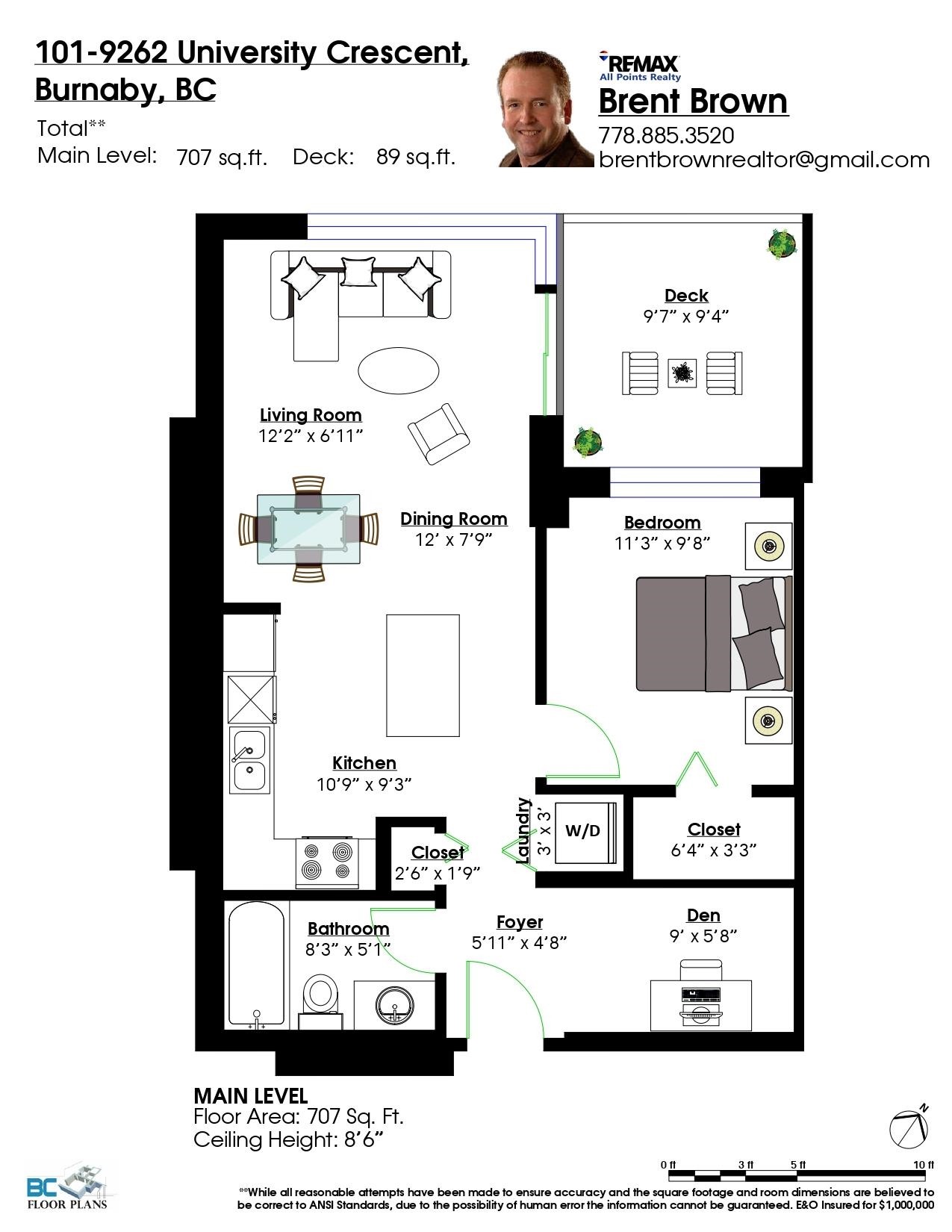 101-9262 University Crescent, Burnaby, BC