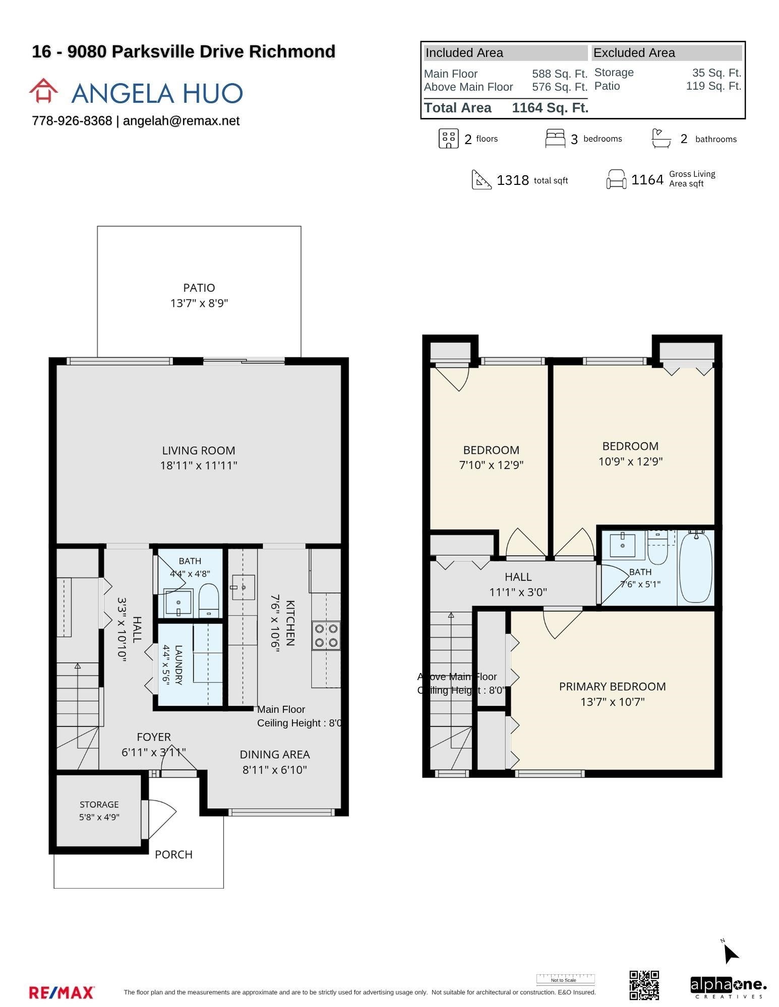 16-9080 Parksville Drive, Richmond, BC