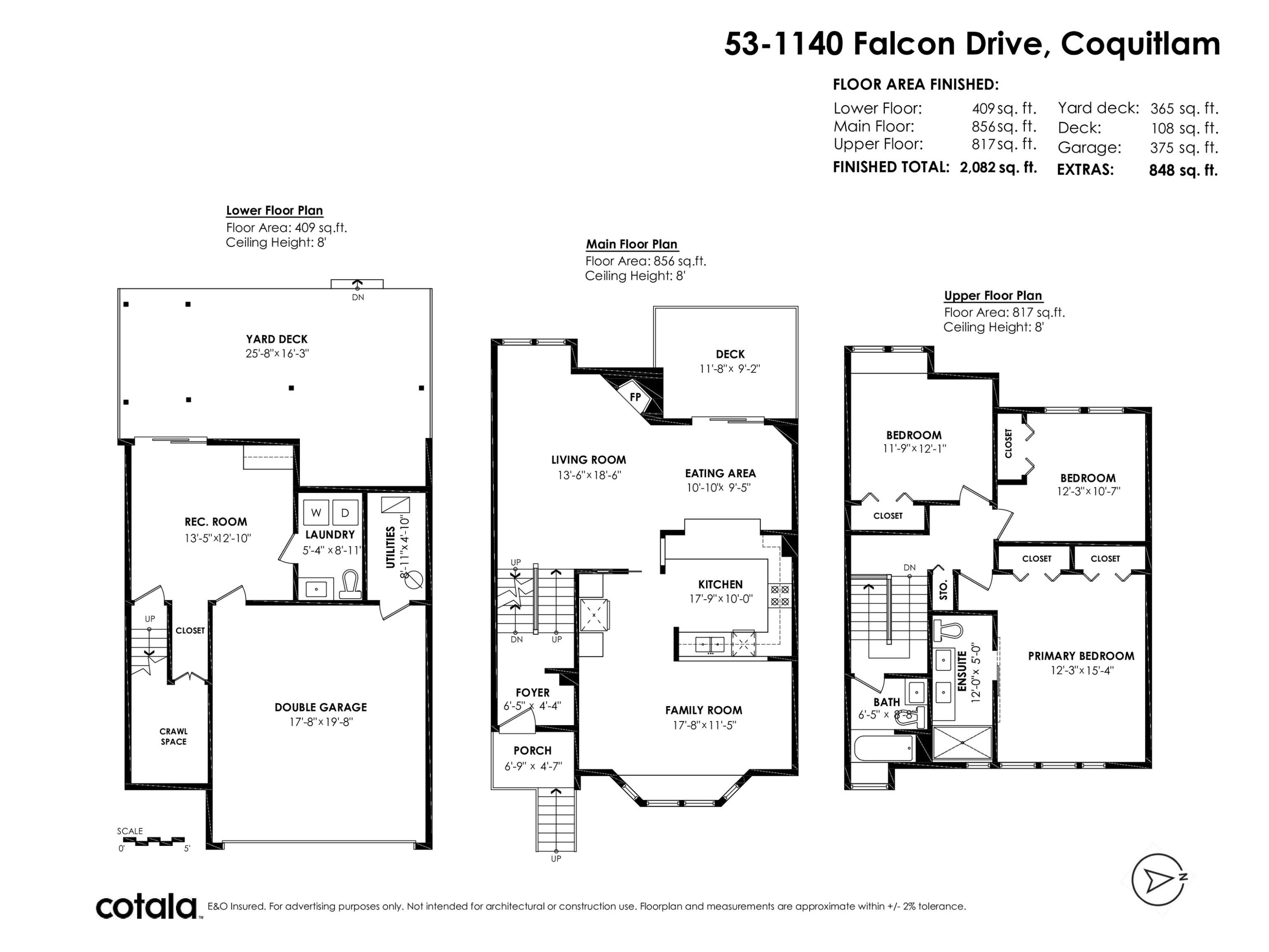 53-1140 Falcon Drive, Coquitlam, BC