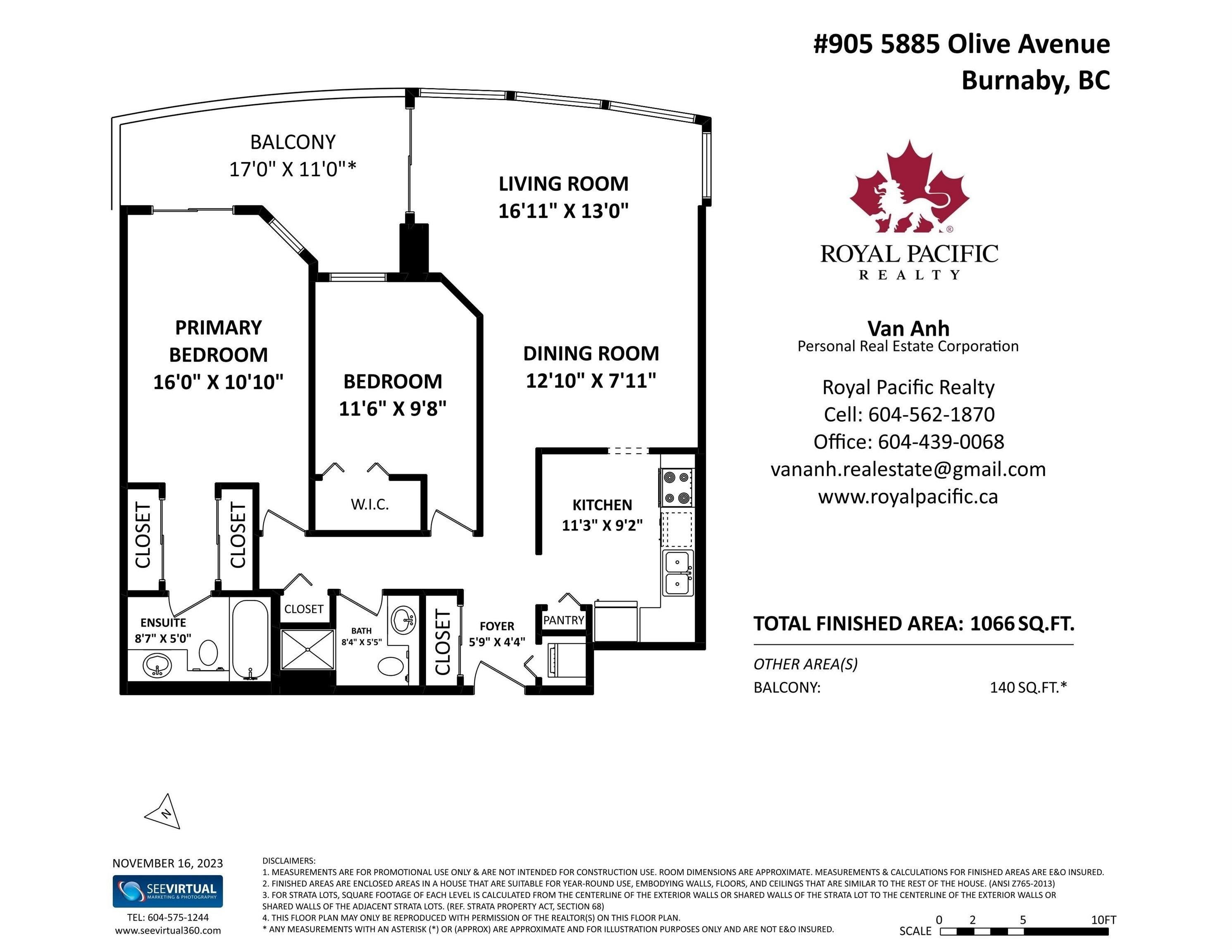 905-5885 Olive Avenue, Burnaby, BC