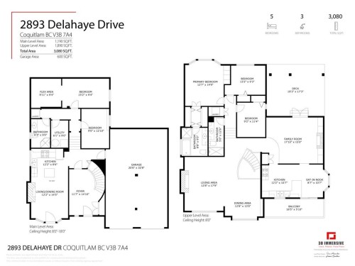2893 Delahaye Drive, Coquitlam, BC 