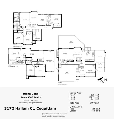 3172 Hallam Court, Coquitlam, BC 