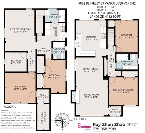 5882 Berkeley Street, Vancouver, BC 