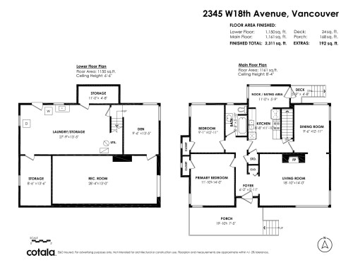 2345 18Th Avenue W, Vancouver, BC 