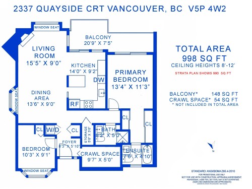 2337 Quayside Court, Vancouver, BC 