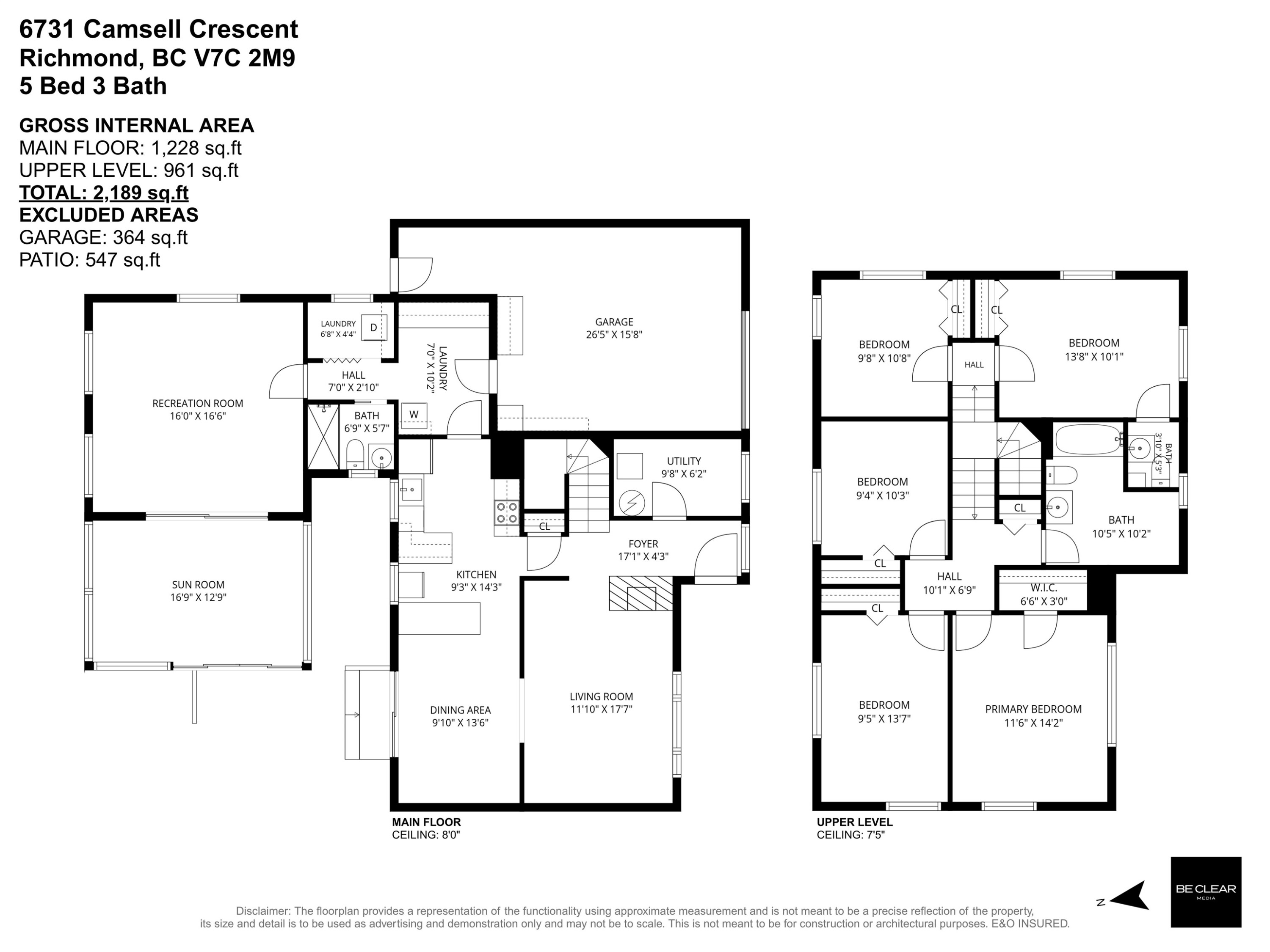 6731 Camsell Crescent, Richmond, BC