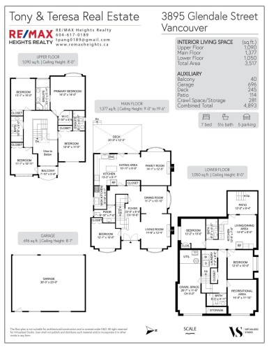 3895 Glendale Street, Vancouver, BC 