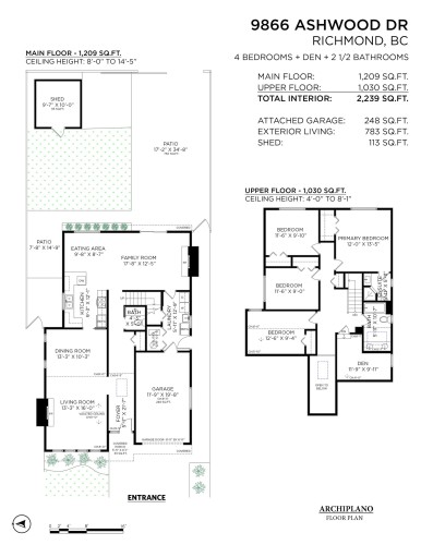 9866 Ashwood Drive, Richmond, BC 