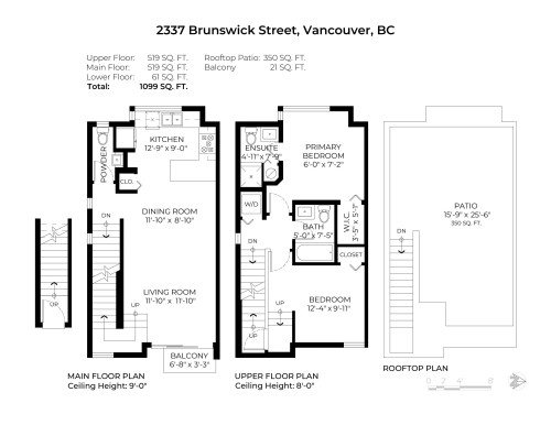 2337 Brunswick Street, Vancouver, BC 