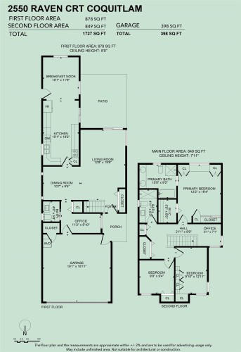 2550 Raven Court, Coquitlam, BC 