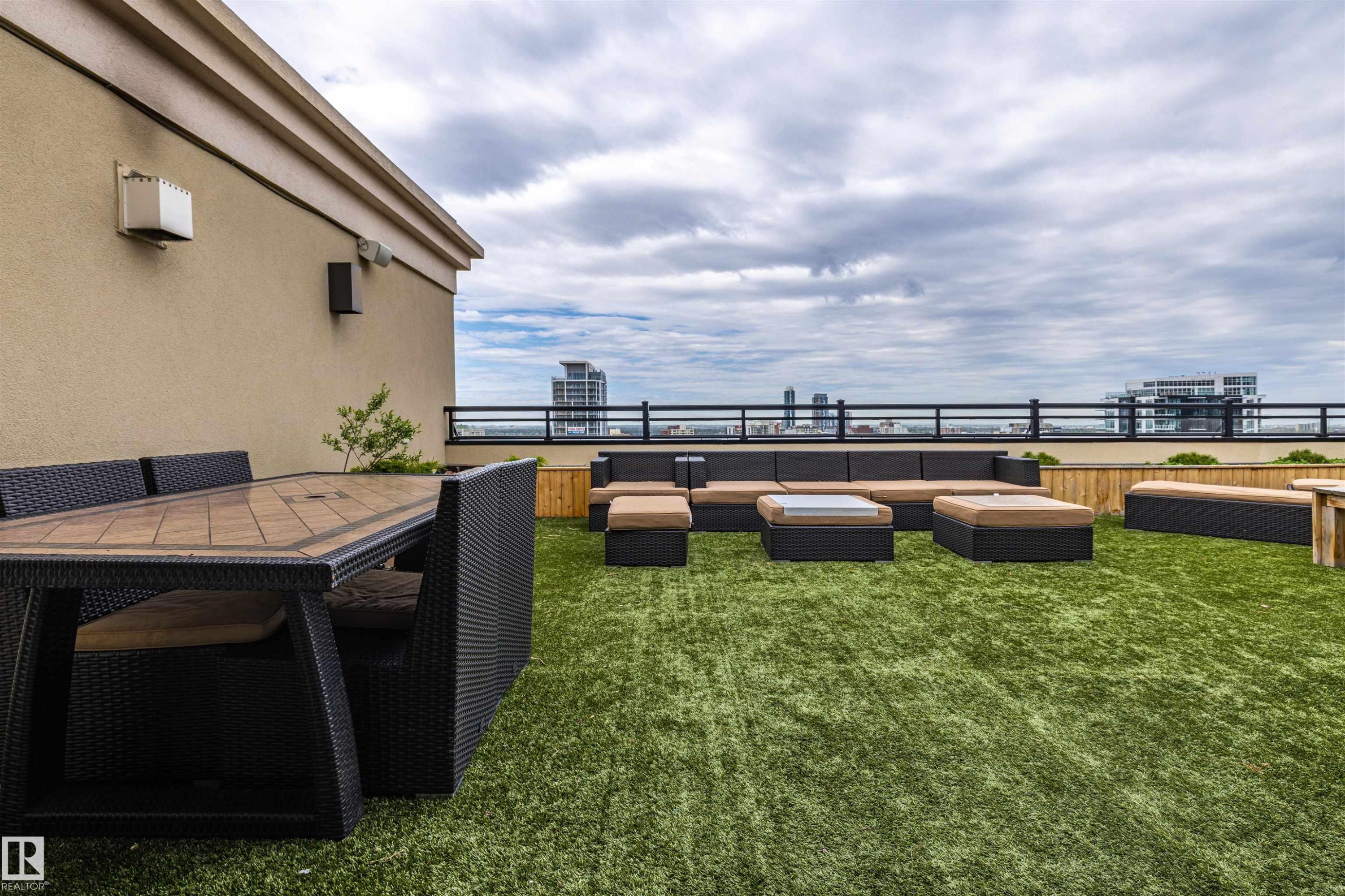 1801 9939 109 Street, Edmonton, AB - Outdoor With Deck Patio Veranda