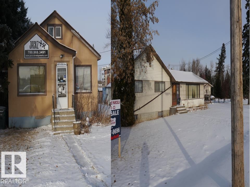 4907 & 4911 47 Avenue, Stony Plain, AB - Outdoor